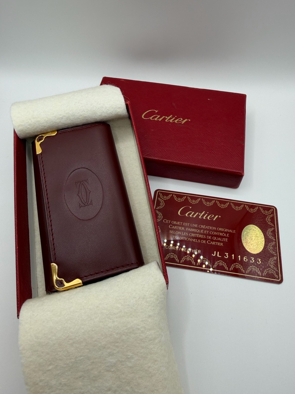 NWT Cartier 6-Key Holder